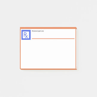 Voorschrift Faux RX Post-it® Notes