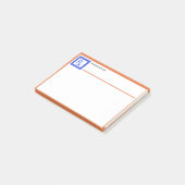 Voorschrift Faux RX Post-it® Notes (Schuin)