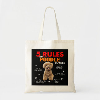 Voorschriften voor posteigenaars tote bag