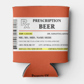 Voorschrijvingsbier Blikjeskoeler (Voorkant)