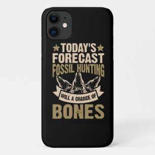 Voorspelling Fossiel jagen zal een kans op botten iPhone 11 Hoesje