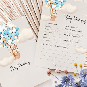 Voorspellingen Baby shower Game Advies Beer Ballon