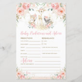 Voorspellingen en adviezen voor Baby van Woodland (Voorkant)