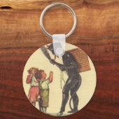 Voorsprong met Krampus Sleutelhanger (Voorkant)