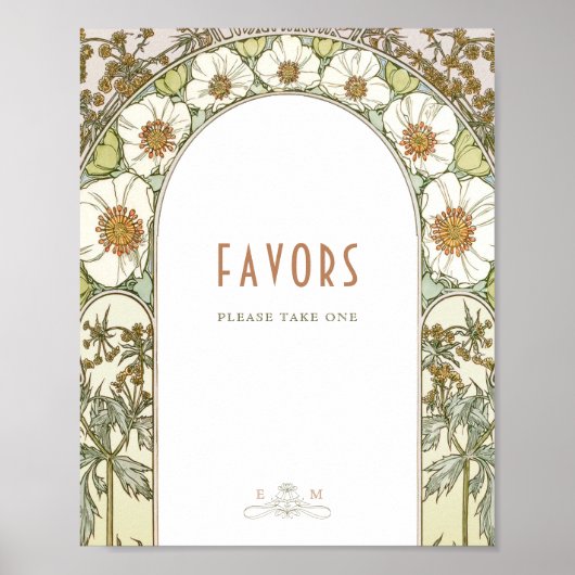 Voorstanders van gebarentaal Art Nouveau door Muc Poster (Voorkant)