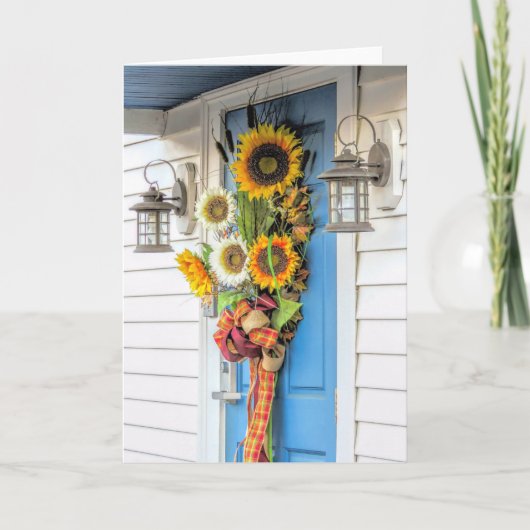 Voorste Herfst Kaart (Voorkant)