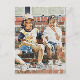 Voorste stap 2002 briefkaart