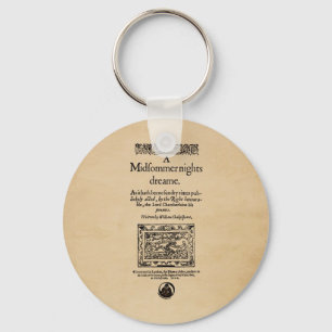 Voorste stuk van de A MidSummer Nights Dream Quart Sleutelhanger