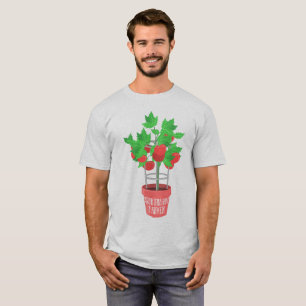 Voorstedelijke Plant van tomaten in de landbouw T-shirt