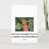 voorstel; wil je me trouwen? kaart (Achterkant)