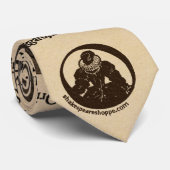 Voorstuk van Shakespeare's eerste Folio Stropdas (Opgerold)