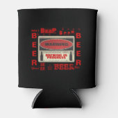 Voortdurend rood/Lite-geel brouwen Blikjeskoeler (Voorkant)