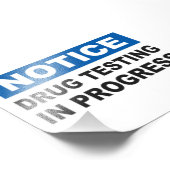 Voortdurende drugstests foto afdruk (Hoek)