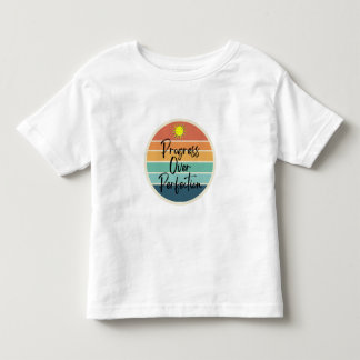 Voortgang Boven Perfectie Kinder Shirts