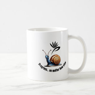 Voortgang..hoe langzaam sticker koffiemok