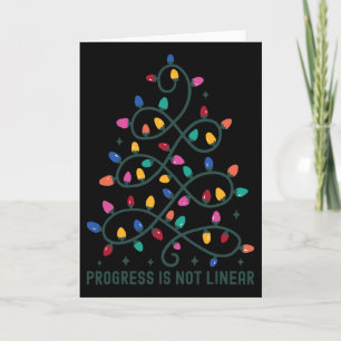 Voortgang Is Niet Lineair Speciaal Ed Leraar Kerst Kaart