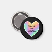 Voortgang niet perfecte regenboogmagneet magneet (Voorkant / Achterkant)