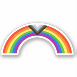 Voortgang Pride Rainbow Arc Sticker