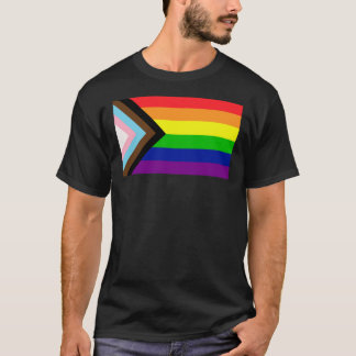 Voortgangs- en tweekleppige vlag Classic T-Shirt