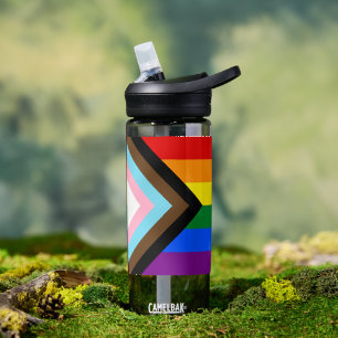 Voortgangsregenboogvlag, Pride, LGBTQ Waterfles