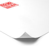 "Voortzetting is macht" Poster (Hoek)