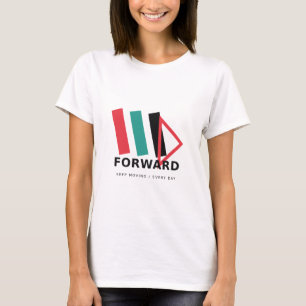 Vooruit Blijf Elke Dag in Beweging T-shirt