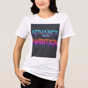 "Vooruit met ambitie" T-shirt