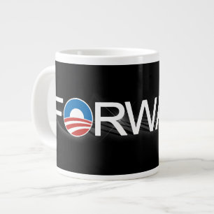 Vooruitblik voor Obama 2012 Extra Grote Mok