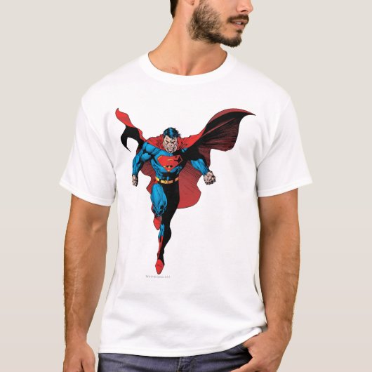 Vooruitblikkend - komische stijl t-shirt (Voorkant)