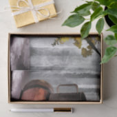 Vooruitblikkend naar het verleden tissuepapier (Geschenk)