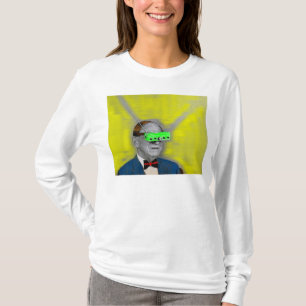 Vooruitblikkend op de toekomst + terug t-shirt