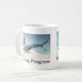 Vooruitgang boeken koffiemok (Voorkant links)