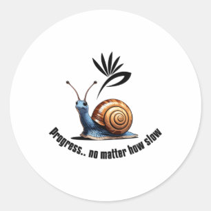Vooruitgang... hoe traag Sticker