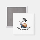 Vooruitgang... hoe traag Sticker Magneet (Voorkant / Achterkant)