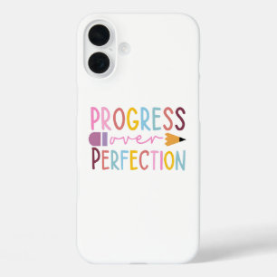 Vooruitgang in perfectie kunst iPhone 16 plus hoesje