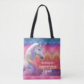 Vooruitgang is niet altijd Zichtbare Regenboog Een Draagtas