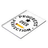 Vooruitgang op het gebied van de perfectie naar sc notitieboek (Linkerzijde)