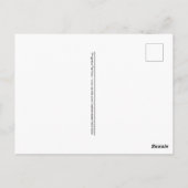 Vooruitgang Rainbow Pride Briefkaart (Achterkant)