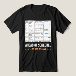 Vooruitlopend op schema… maar alleen in rework! Tri-Blend shirt