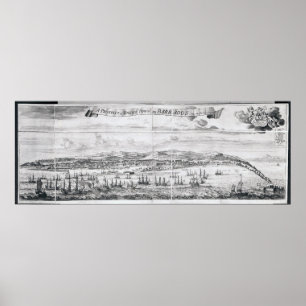 Vooruitzichten van de brug in Barbados Poster
