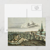 Vooruitzichten van de stad Glasgow Briefkaart (Voorkant / Achterkant)