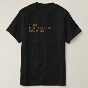 Voorval voor een moderne, oude, Silent Charity-vei T-shirt