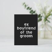 Voorvriend van de Groom Briefkaart (Staand voorkant)