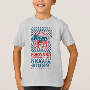 Voorwaarts Obama 2012 Kinder Shirt
