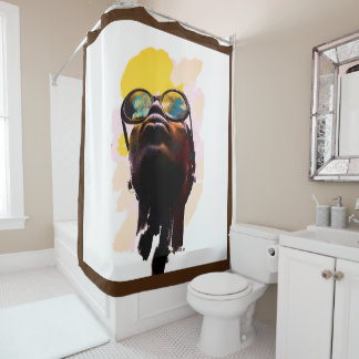 Voorwaarts - Shower Curtain Douchegordijn