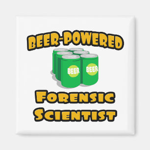 Voorwetenschap met bieren magneet