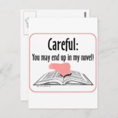 Voorzichtig! Briefkaart (Voorkant / Achterkant)