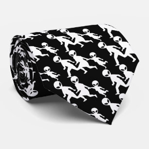 Voorzichtigheid bij buitenmigratie Funny Border Si Stropdas