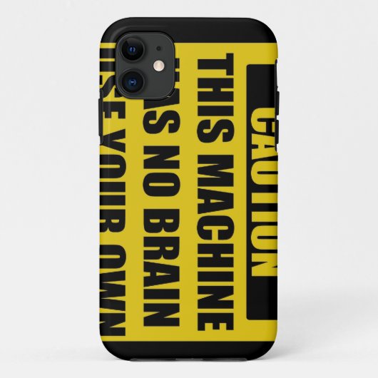 Voorzichtigheid Case-Mate iPhone Case (Achterkant)