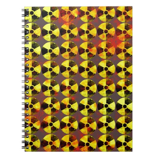 voorzichtigheid , kernenergie notitieboek (Voorkant)